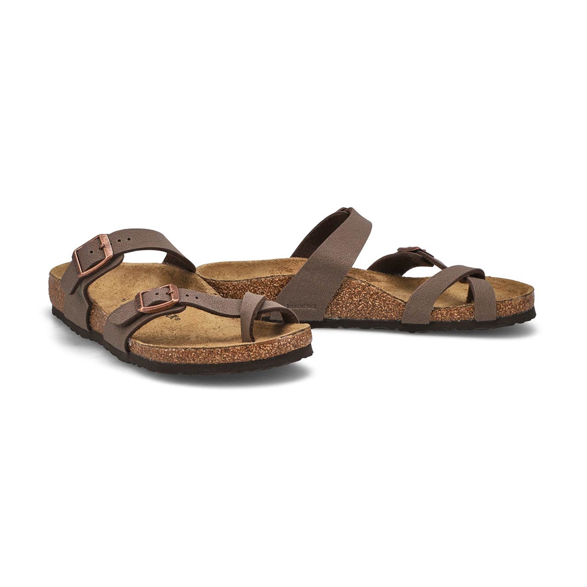 Girls' Mayari Birko-Flor Toe Sleeve Sandal - Mocha