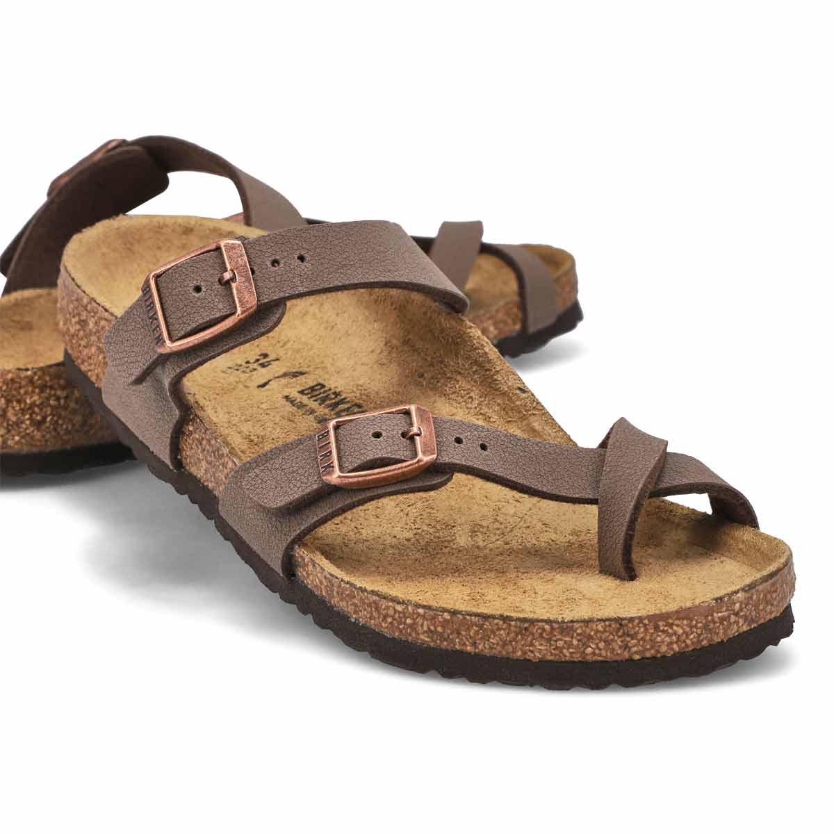 Girls' Mayari Birko-Flor Toe Sleeve Sandal - Mocha