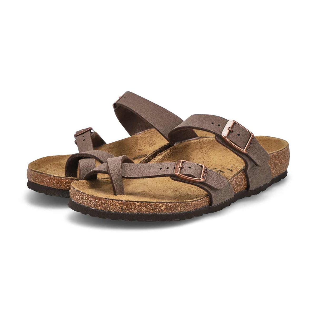 Girls' Mayari Birko-Flor Toe Sleeve Sandal - Mocha