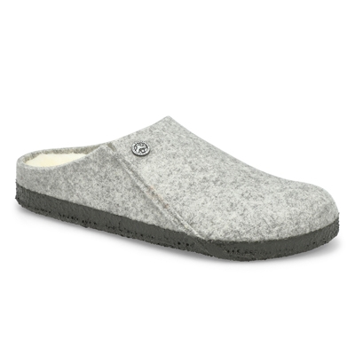 Lds Zermatt Shearling Narrow Slipper - Light Grey