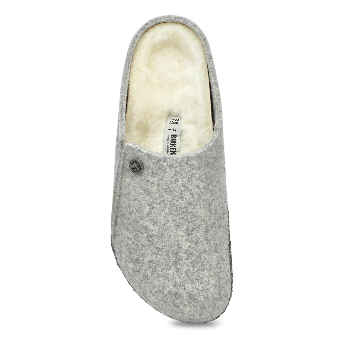 Women's Zermatt Shearling Narrow Slipper - Light Grey