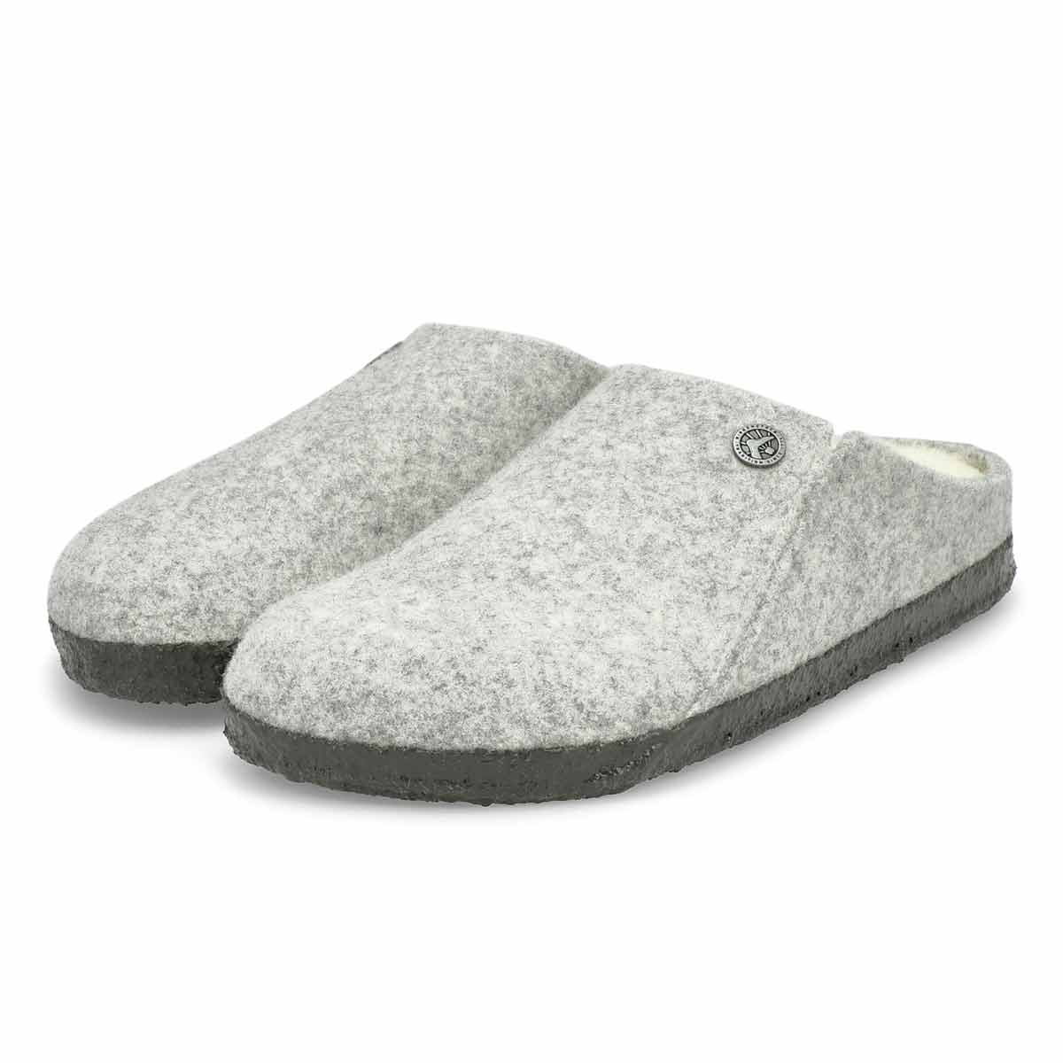 Women's Zermatt Shearling Narrow Slipper - Light Grey