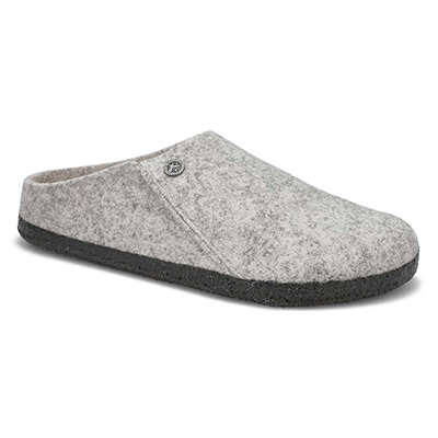 Mns Zermatt Shearling Slipper - Light Grey