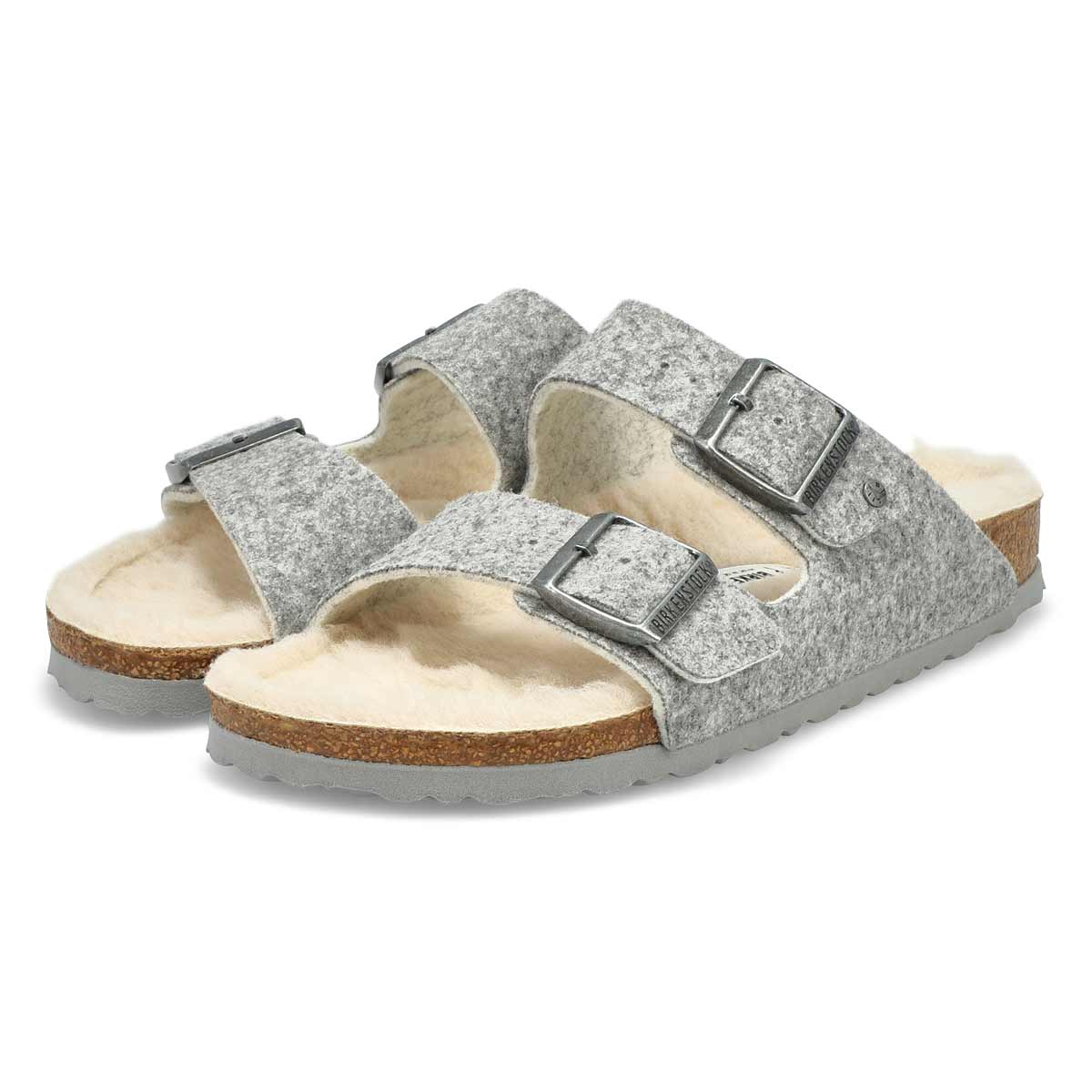 Sandales étroites ARIZONA, gris pâle, femmes