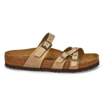 Women's Franca Oiled Leathers Sandal - Tobacco