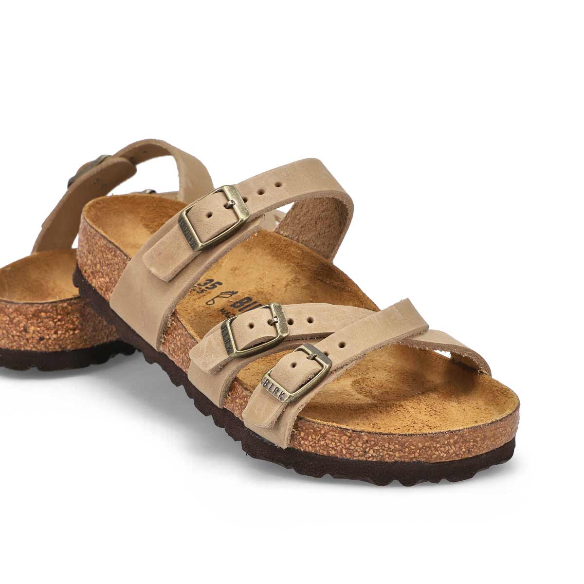 Women's Franca Oiled Leathers Sandal - Tobacco