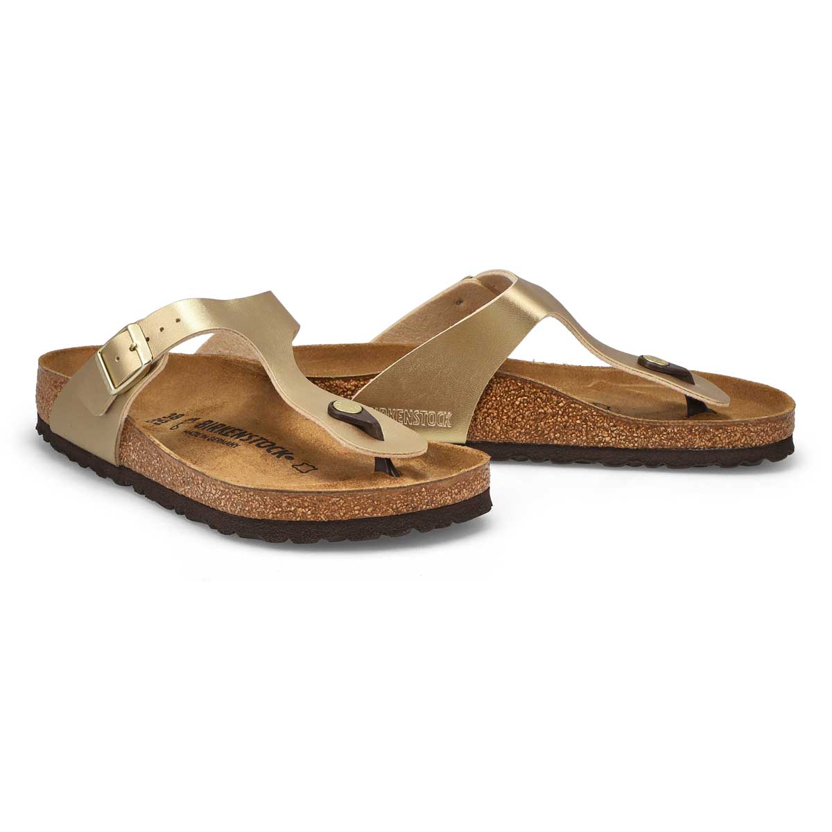 Women's Gizeh Birko-Flor Thong Sandal - Gold