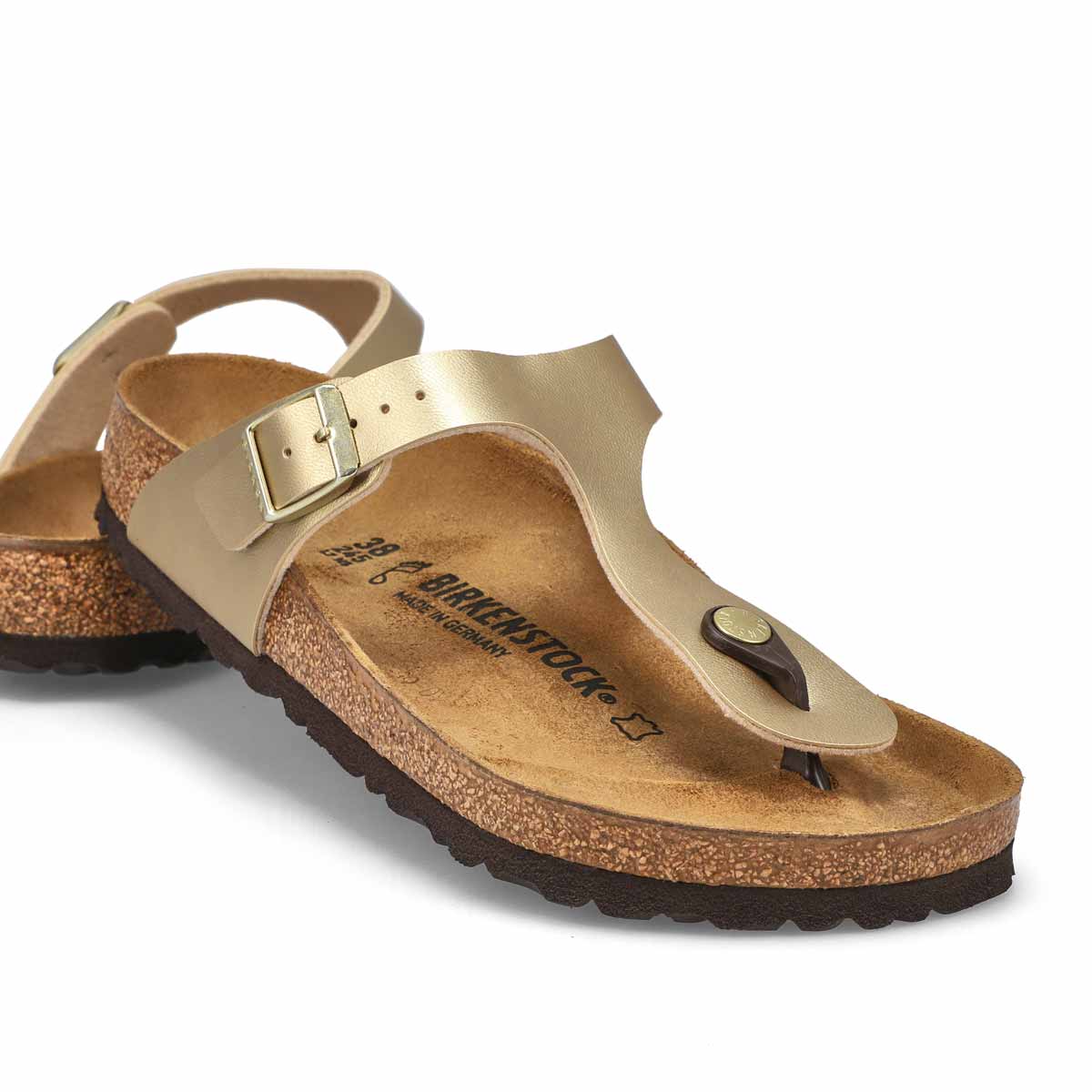 Women's Gizeh Birko-Flor Thong Sandal - Gold