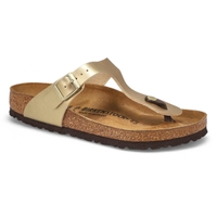 Women's Gizeh Birko-Flor Thong Sandal - Gold