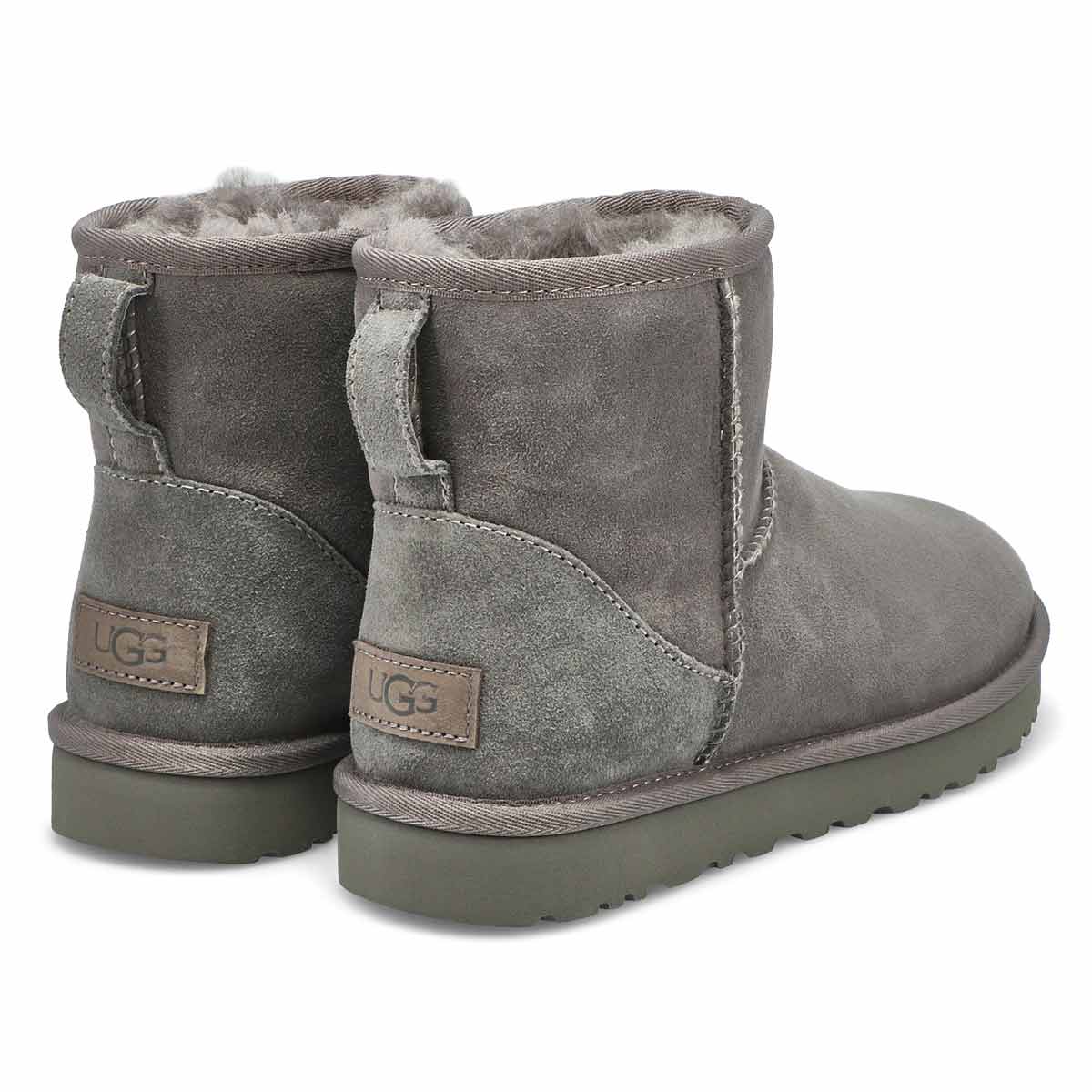 Bottes CLASSIC MINI II, gris, femmes