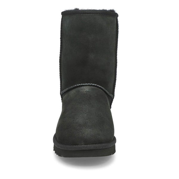Women's Classic Short II Sheepskin Boot - Black