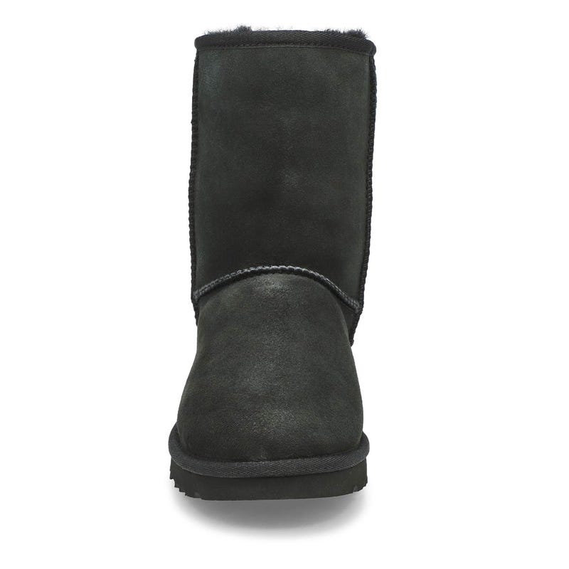 Women's Classic Short II Sheepskin Boot - Black