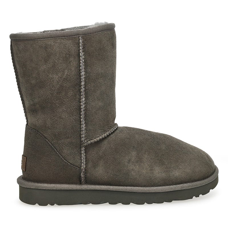 Women's Classic Short II Sheepskin Boot - Grey