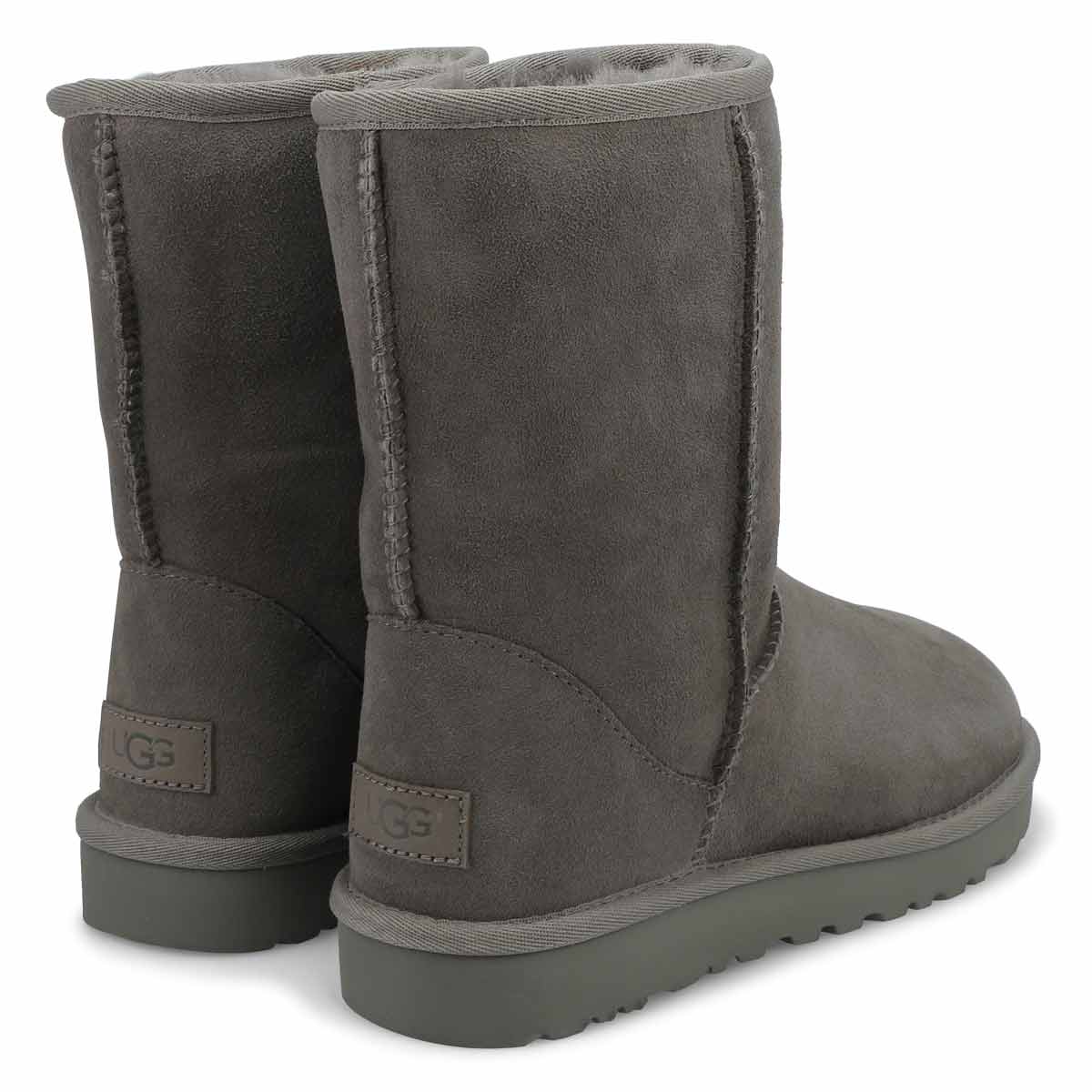 Women's Classic Short II Sheepskin Boot - Grey