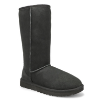Bottes CLASSIC TALL II, mouton noir, femmes