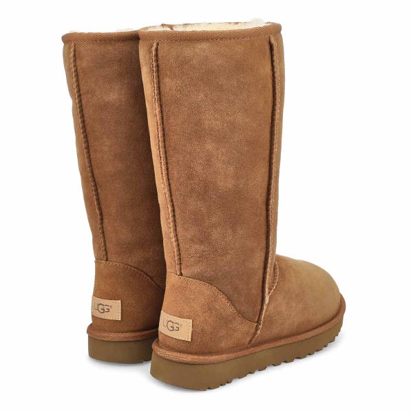 Women's Classic Tall II chestnut sheepskin boots