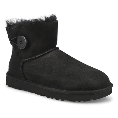 Botte Mini Bailey Button II, noir, femme