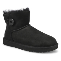 Women's Mini Bailey Button II Boot - Black