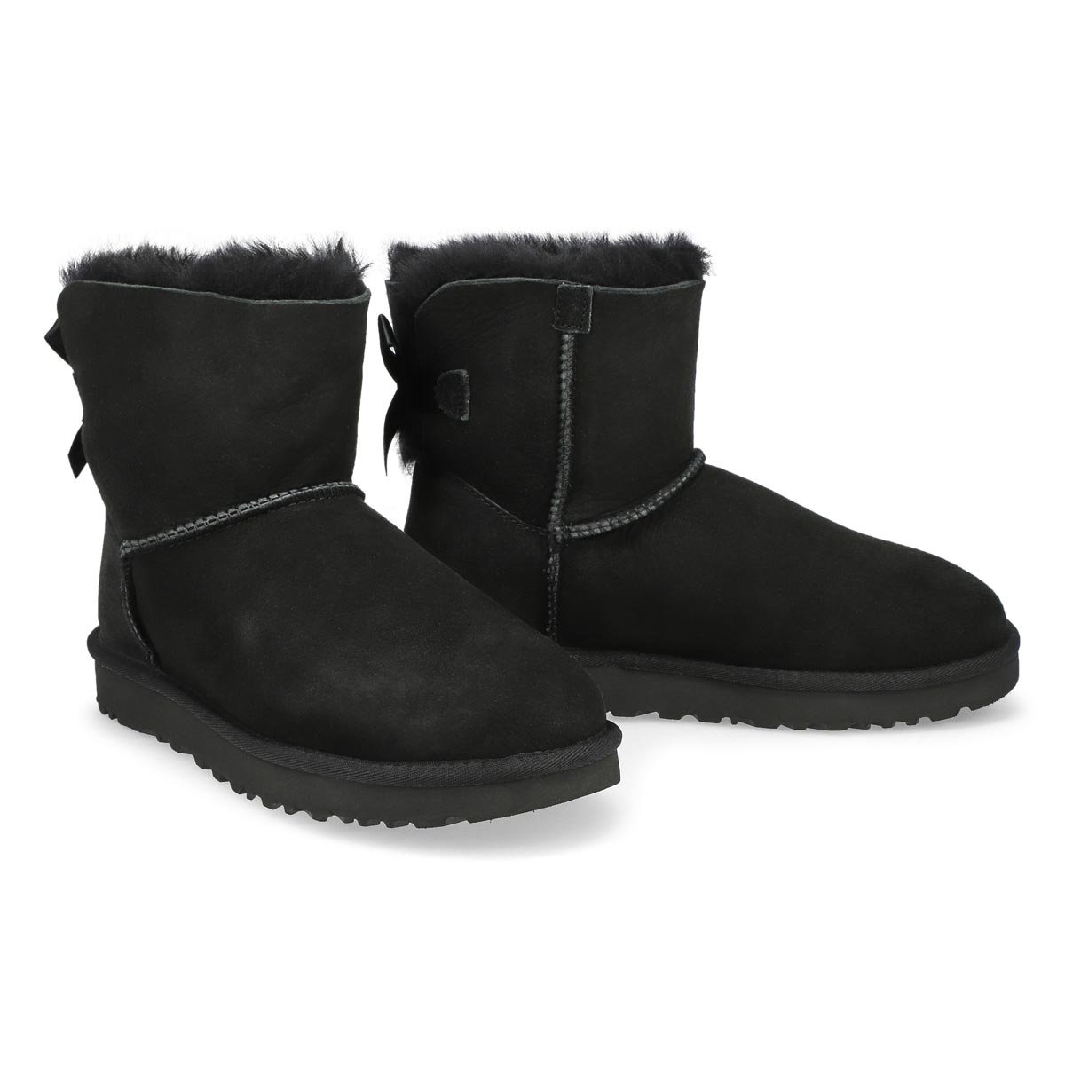 UGG Mini Bailey Bow II Boots Black Women - 40