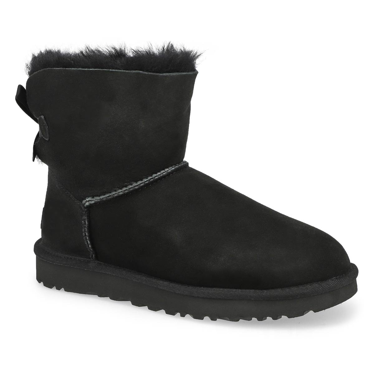 UGG Botte Mini Bailey Bow II, femmes - Noir