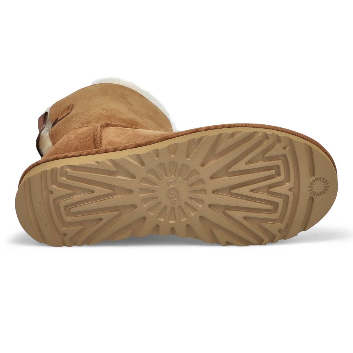 Women's  Mini Bailey Bow II Boot- Chestnut