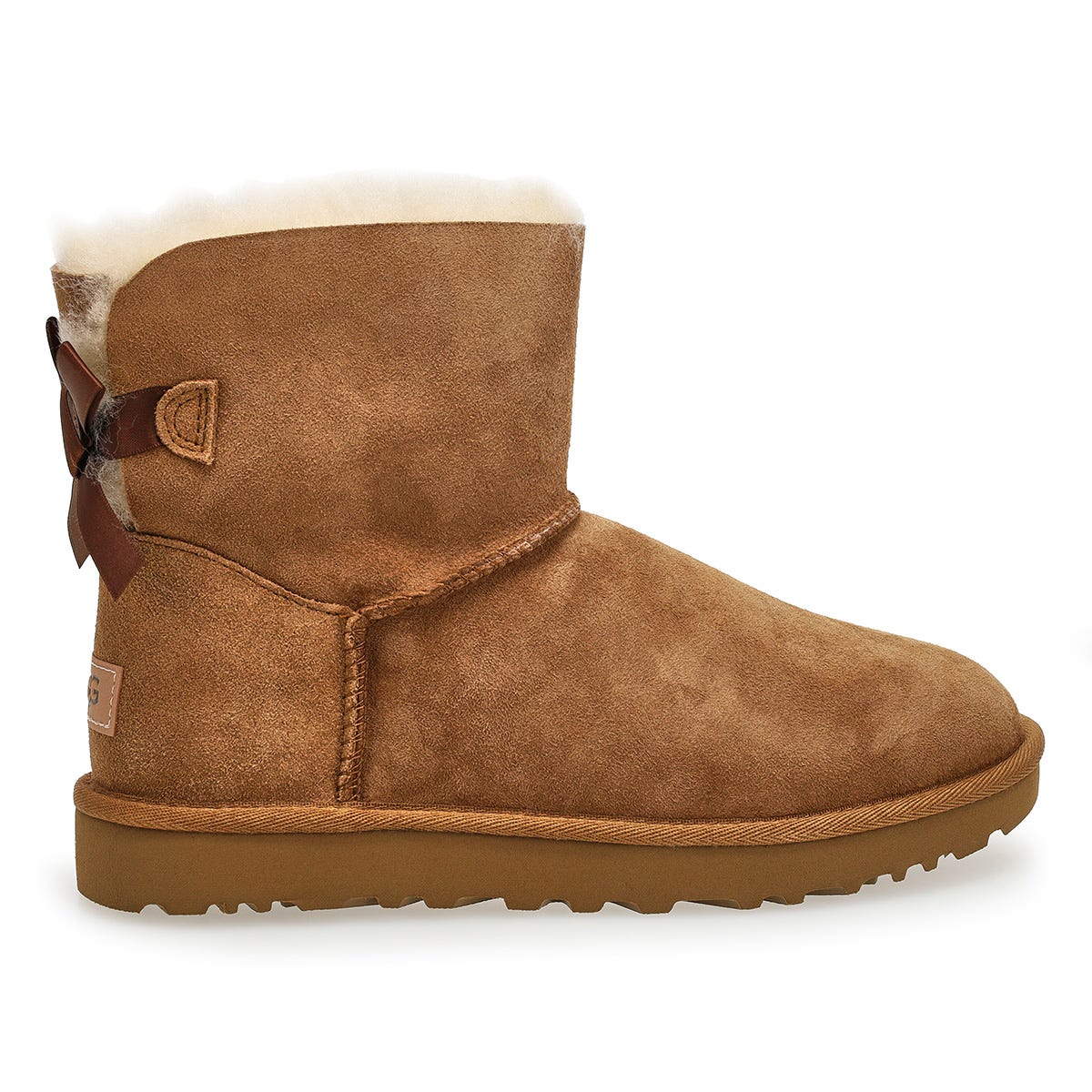 Women's  Mini Bailey Bow II Boot- Chestnut