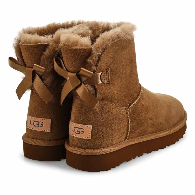 Botte Mini Bailey Bow II pour femmes - bronze clair