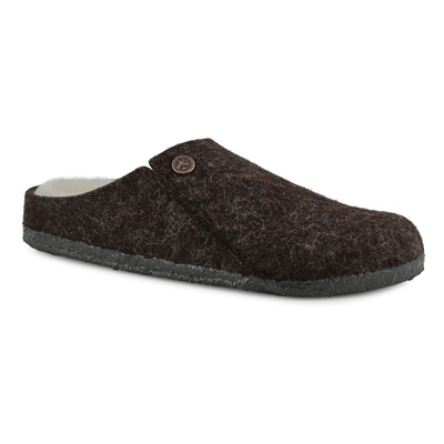 Lds Zermatt Shearling Narrow Slipper - Mocha