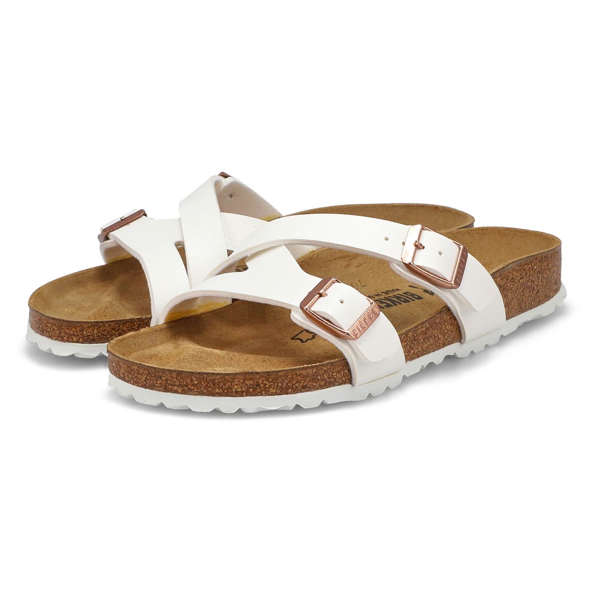 Women's Yao 2 Strap Narrow Sandal  - White