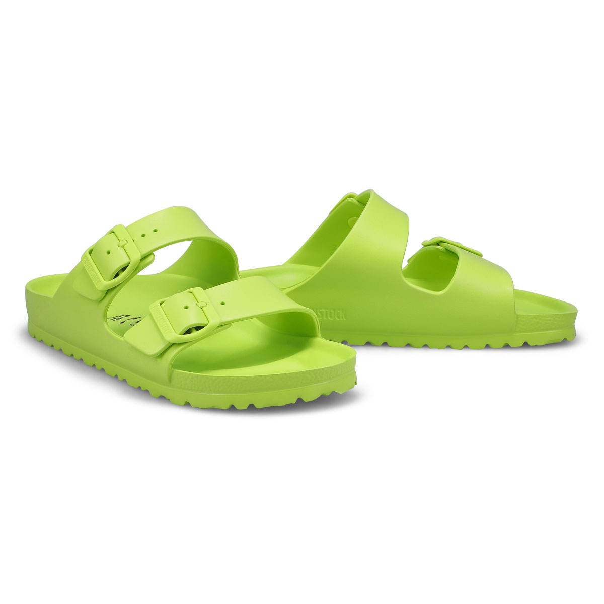 Sandale étroite ARIZONA EVA, vert lime vif, femmes
