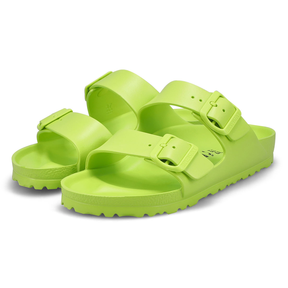 Sandale étroite ARIZONA EVA, vert lime vif, femmes