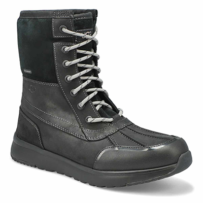 Mns Eliasson Lace Up Winter Boot- Black