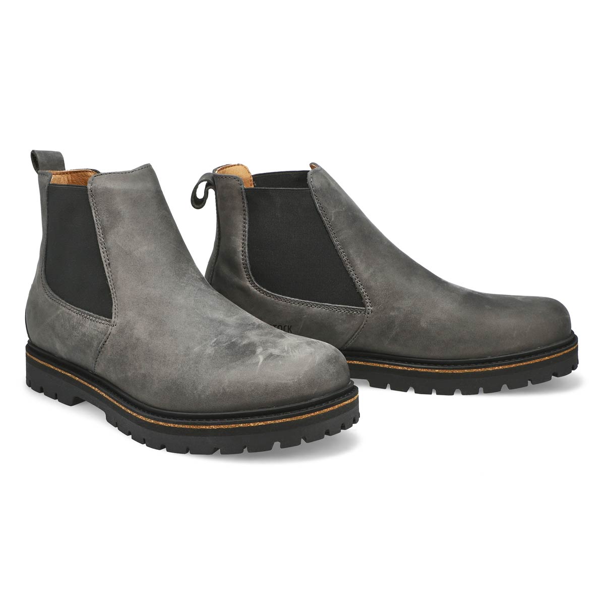 Men's STALON graphite chelsea boots