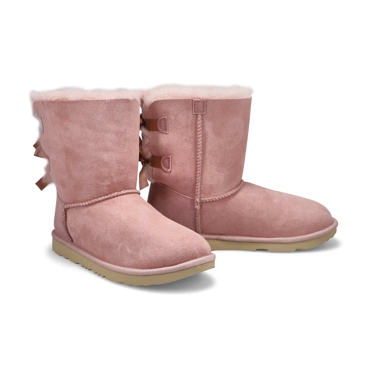 Preceder Álgebra Periódico UGG Girls' Bailey Bow II Sheepskin Boot | SoftMoc.com