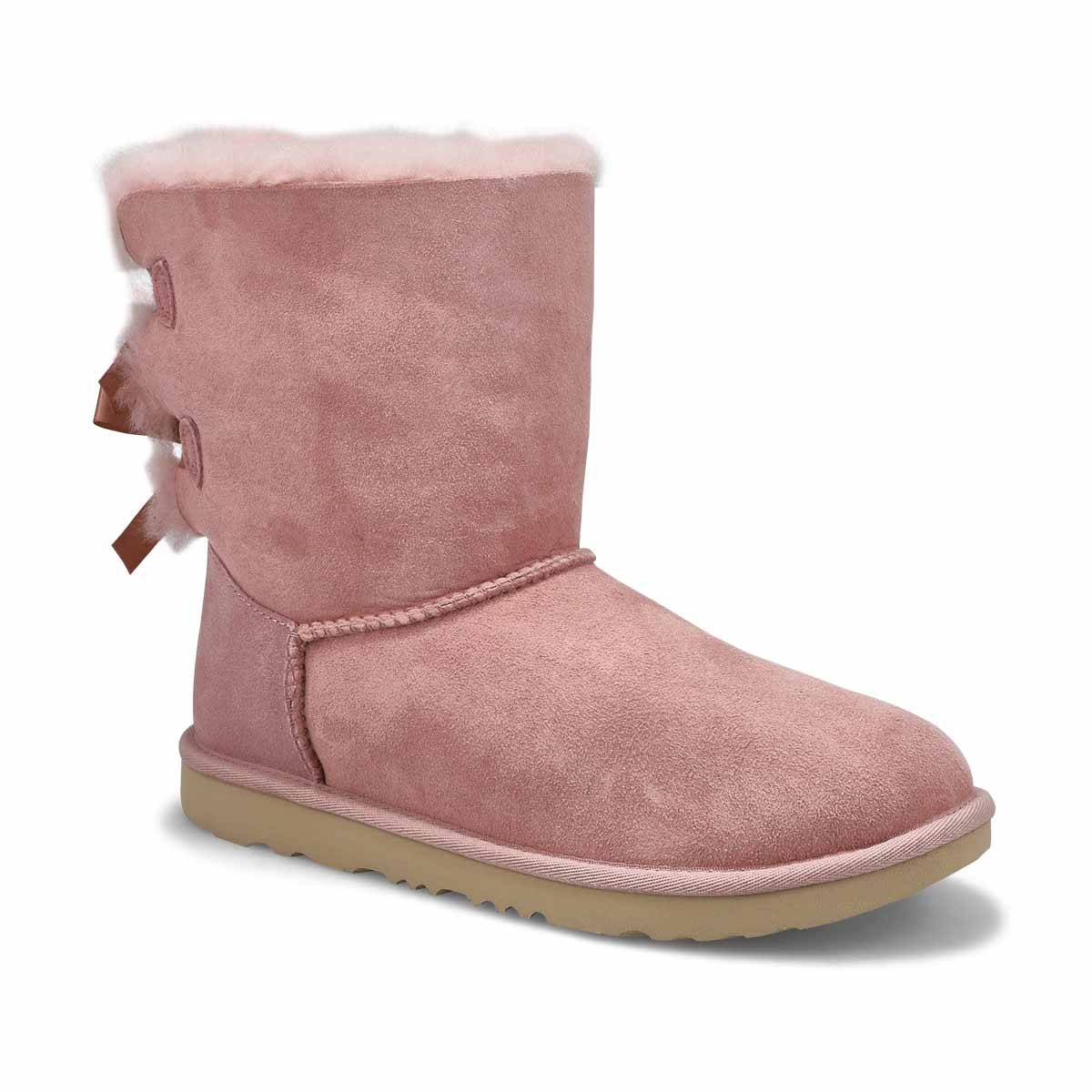 UGG Girls' Bailey Bow II Sheepskin Boot | SoftMoc.com Ugg Girls' Bailey Bow Ii Sheepskin Boot | Softmoc.Com