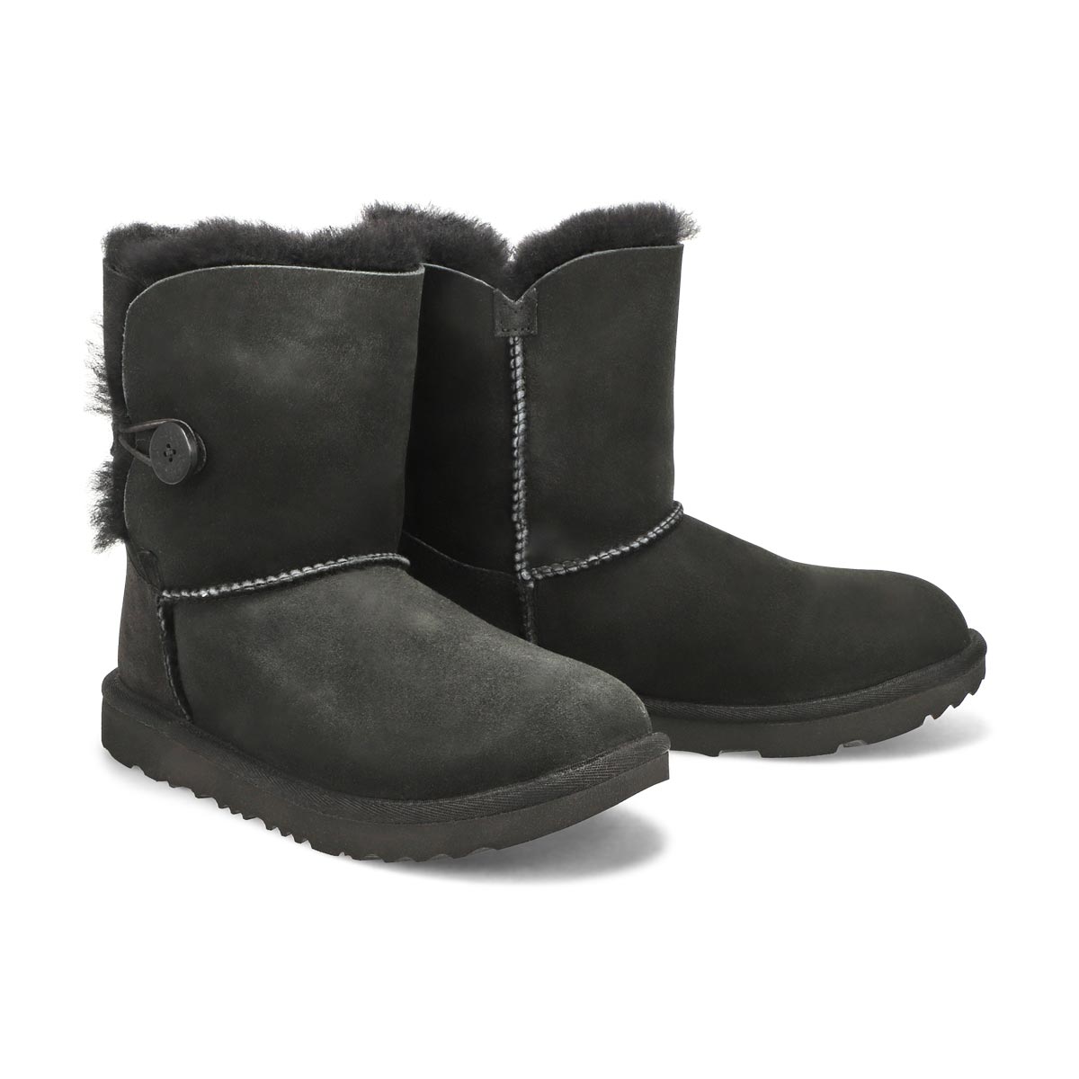 ugg bailey button black