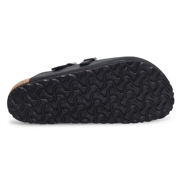 Women's Blair HEX Oiled Leather Casual Clog - Black