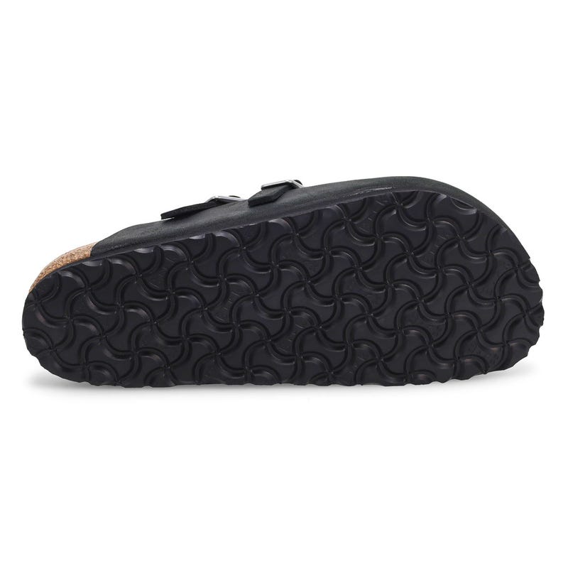 Women's Blair HEX Oiled Leather Casual Clog - Black