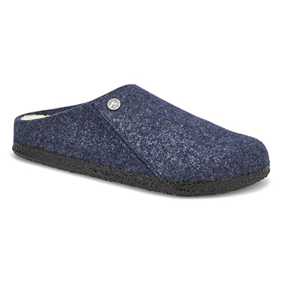 Pantoufle Zermatt Shearling, bleu foncé, hommes