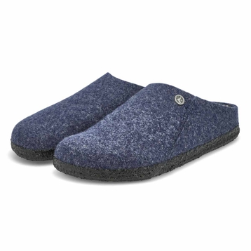 Mens Zermett Shearling Slipper - Dark Blue