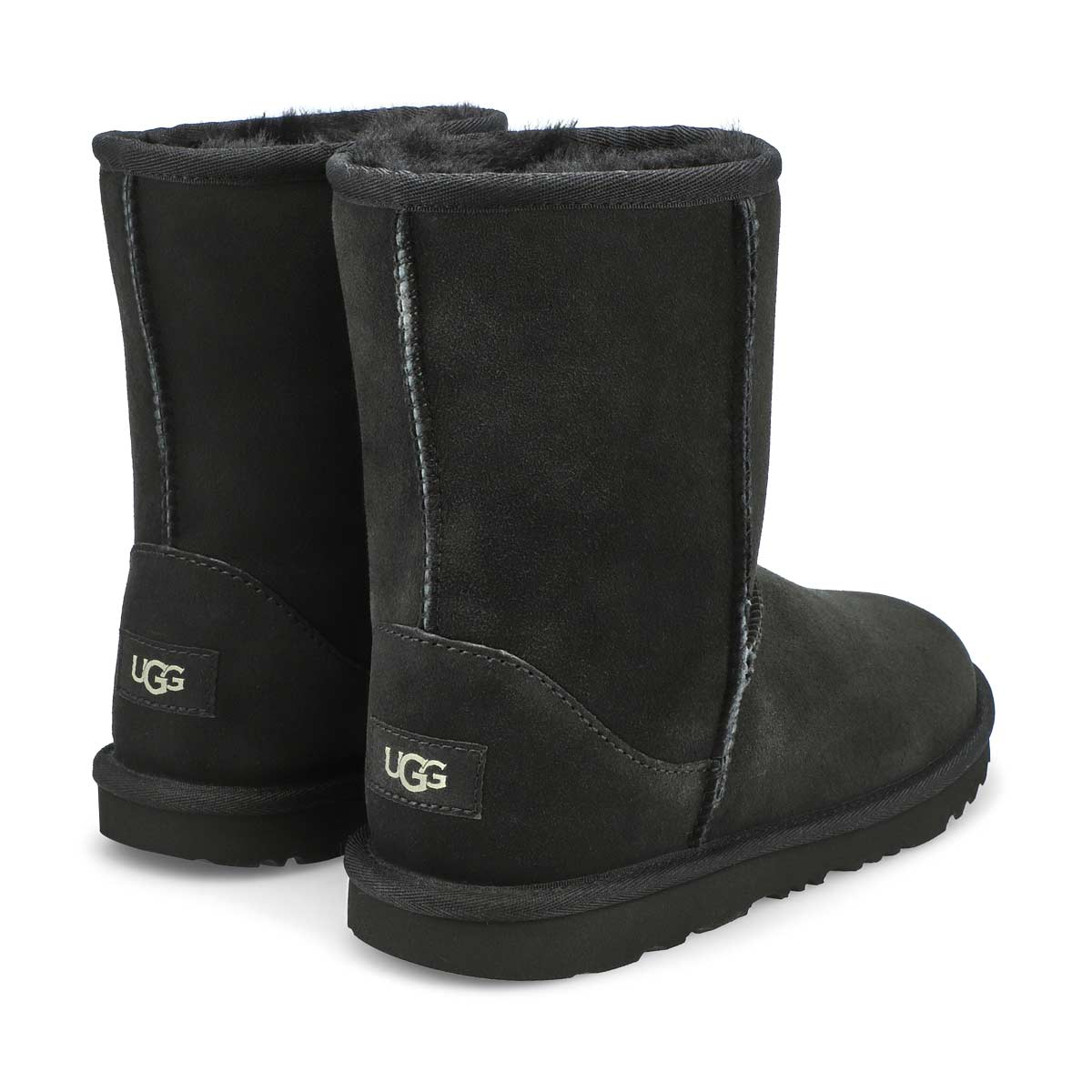 Girl's Classic II Sheepskin Boot - Black