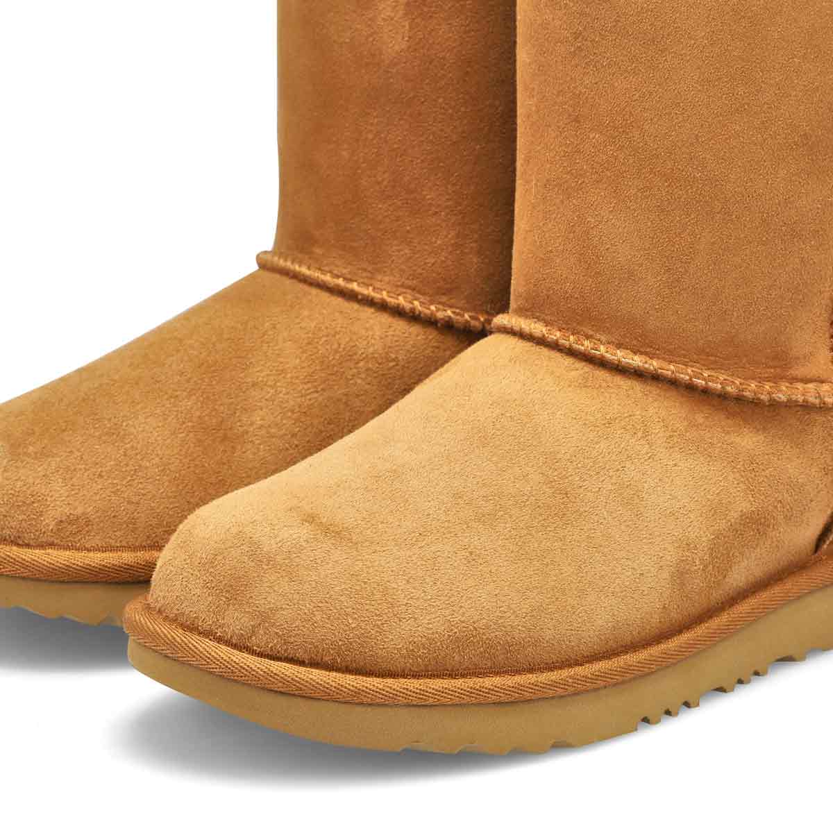 Girl's Classic II Sheepskin Boot - Chestnut