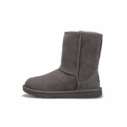 UGG Girls' Classic II Sheepskin Boot - Grey | SoftMoc.com