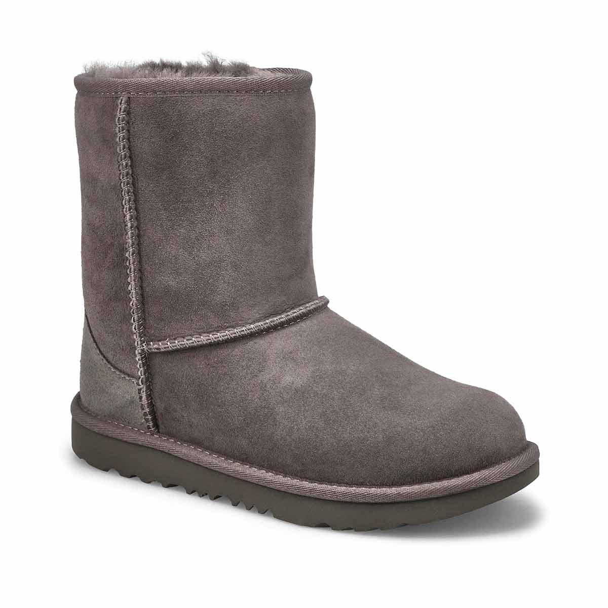 Girls' Classic II Sheepskin Boot - Grey