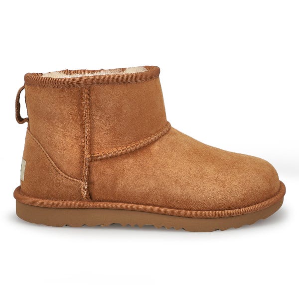 Girls' Classic Mini II Sheepskin Boot - Chestnut