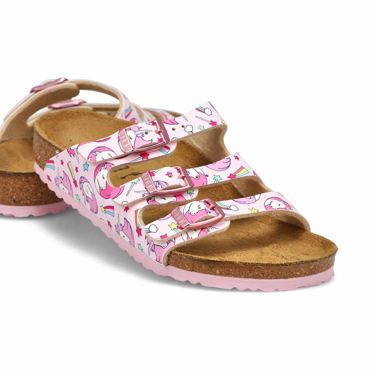 Sandales étroites FLORIDA BF, licorne rose, filles