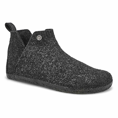 Mns Andermatt Shearling Slipper - Anthracite