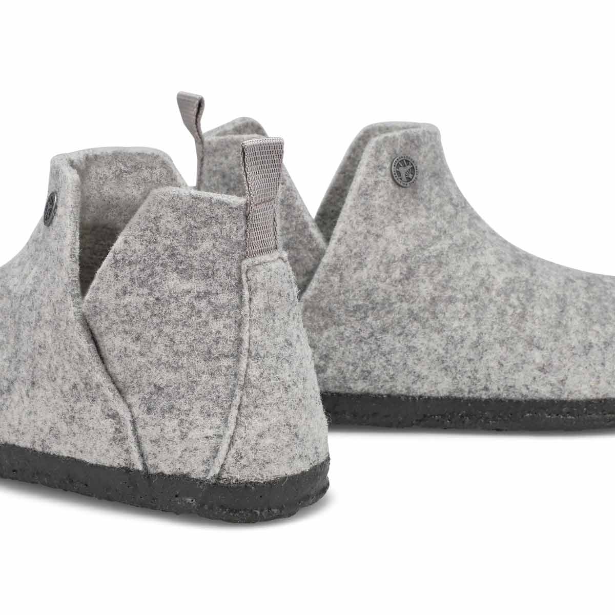 Women's Andermatt Shearling Narrow Slipper - Light Grey