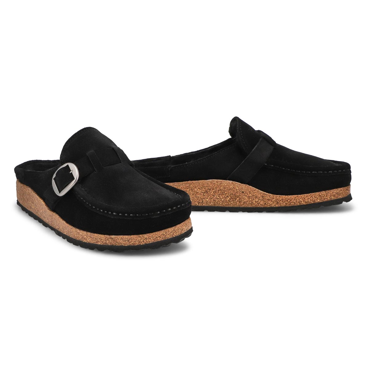Sabot étroit BUCKLEY SHEARLING, noir, femmes