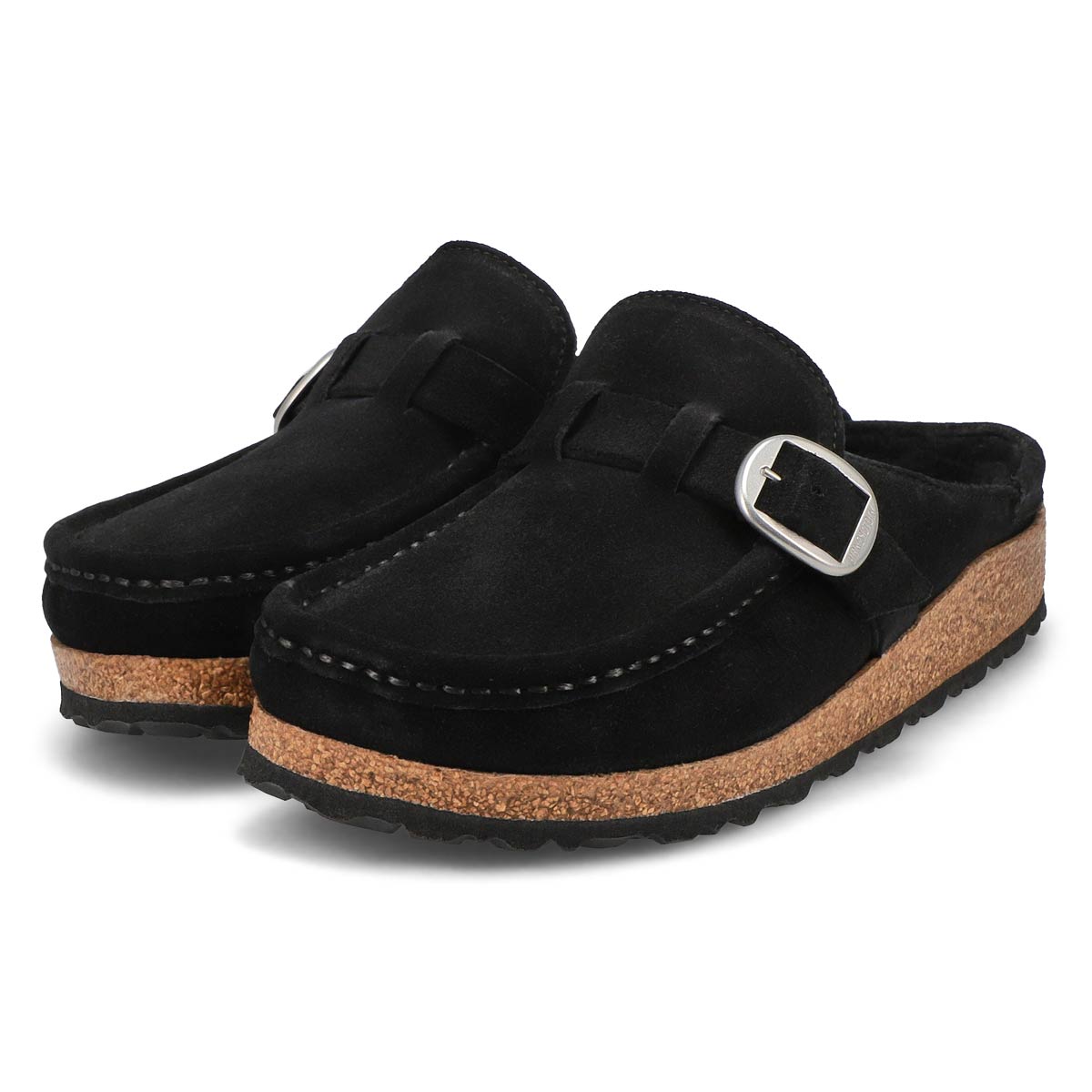 Sabot étroit BUCKLEY SHEARLING, noir, femmes